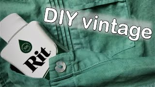 Reuse VINTAGE Clothes - DIY Nurse Uniform Recycle Transformation