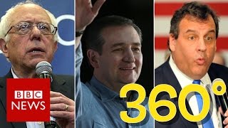 Iowa 2016: On the campaign trail in 360 video - BBC News