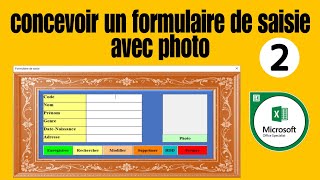 formulaire de saisie avec photo