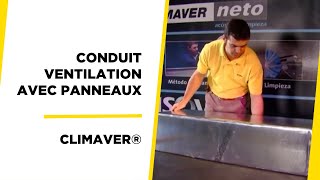 Construire un conduit pré-isolé de ventilation CLIMAVER® | ISOVER