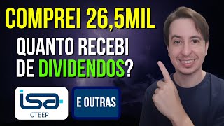 COMPREI TRPL4 ITSA4 E+. QUANTO RECEBI DE DIVIDENDOS, QUANTO RENDEU?