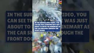 Wild video shows a car smashing into a Florida gas station