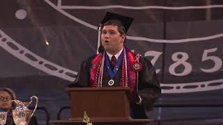 2018 Spring Undergraduate Commencement Student Speaker