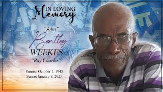 Celebrating the Life of Bentley Weekes