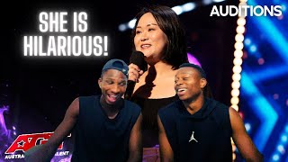 "I Was Made In China" - Funniest EVER AGT Audition?! | Australia's Got Talent 2022 | LMAO!