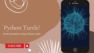 Python Turtle 🐢 - A Simple and Easy-to-Follow Circle Animation Tutorial