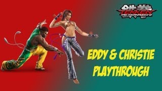 Tekken Tag Tournament 2 - [Hard - Arcade Battle] - Eddy \u0026 Christie Playthrough