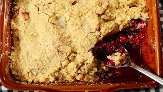 Berry Crisp Recipe Demonstration - Joyofbaking.com