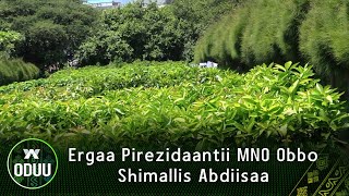 Ergaa Pirezidaantii MNO Obbo Shimallis Abdiisaa