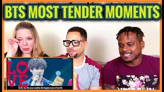 BTS MOST TENDER Moments Revealed | BTS From Nobodies to Legends PT 2 REACTION!