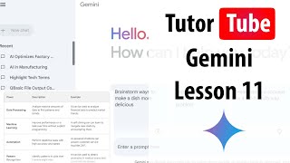 Google Gemini - Lesson 11 - Generating Programming Codes
