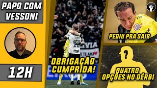 Corinthians passa pelo Remo nos pênaltis | Cuca pede para deixar o clube | Papo com Vessoni