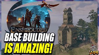 ENSHROUDED Base Building First Look, The Best New Base Building Survival Game I Have Played?