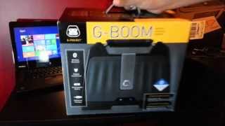 G-BOOM from G-project boombox unboxing