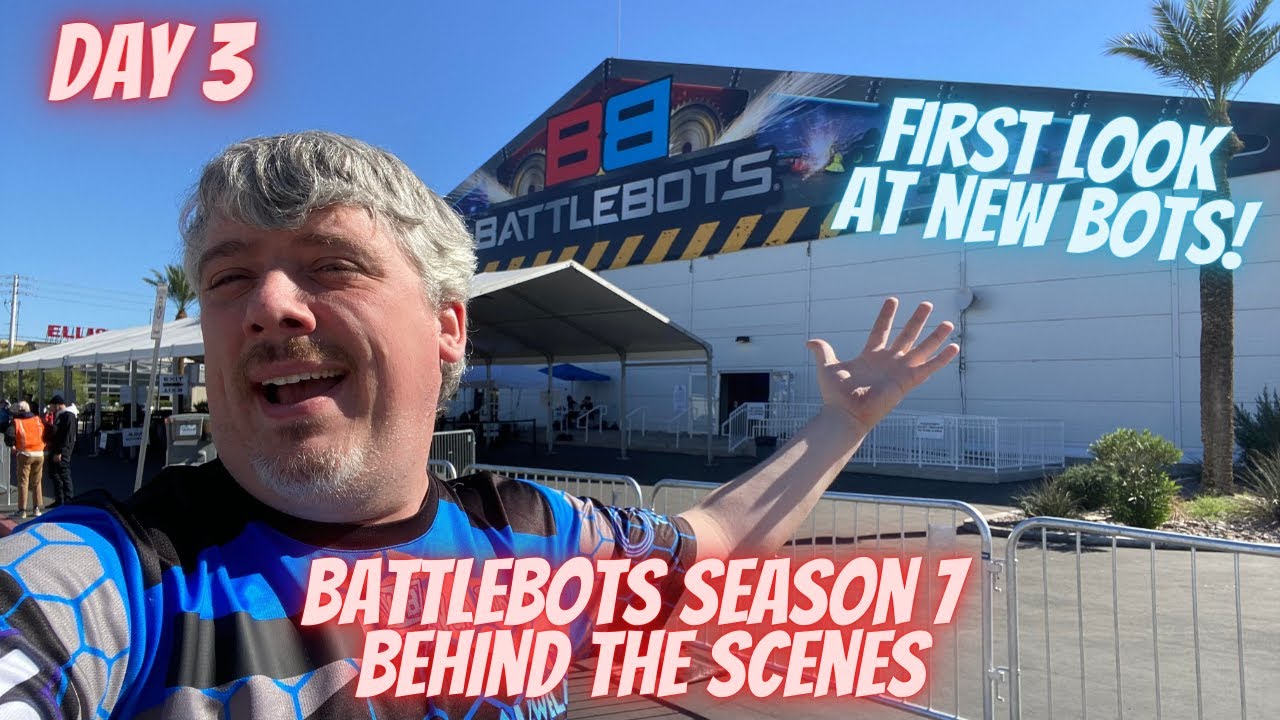 Behind The Scenes Battlebots Season 7 Day 3 Youtube