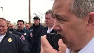 Bernalillo County Fire Department Push In Ceremony for New, Safer Fire Engines at Station 32