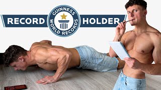 Over 199 Push-Ups in 1 Minute ( MALE WORLD RECORD )