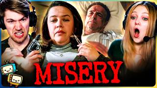 MISERY (1990) Movie Reaction! | First Time Watch | James Caan | Kathy Bates | Rob Reiner
