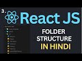 Folder Structure in ReactJs Tutorial in Hindi | Complete React Course in Hindi #3