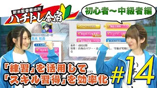 【初心者動画】第14回「効率的にスキル習得をする方法」【ハチトレ合宿】