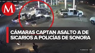 Sicarios despojan a policías estatales de sus patrullas; Sonora