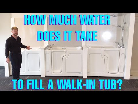 How many Litres is a standard bath?