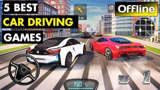 Top 5 Best Car Driving Simulator Games For Android | Offline No internet | #shorts #cargames
