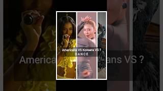 Americans VS Koreans Dance #tyladance #hwasa