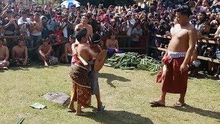 Hindu Balinese Devotees Honour God Of War