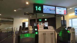 目線での優先搭乗  JAL 国内線  JAL Five Star 優先搭乗ゲート音  Oneworld Emerald Gate sound