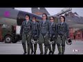 First batch of five female cadet pilots of J-11B fighter jet complete solo flight