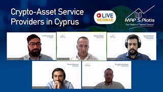 Live Webinar: Crypto-Asset Service Providers in Cyprus, 21 October 2021