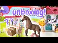 UNBOXING a RARE Schleich Horse + Trailer Set!