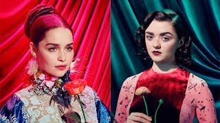 Behind the Scenes Game of Thrones TIME Magazine Shoot by Miles Aldridge