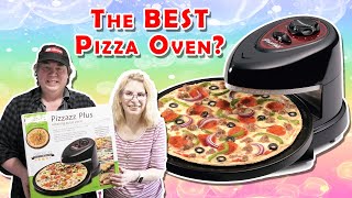 Presto Pizzazz Rotating Pizza Oven REVIEW - Our New Frozen Pizza Series