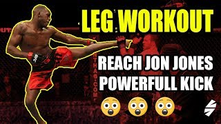 Leg Home Workout for Strong Jon Jones Kick | Day 13 Spartan Killer Workout Series