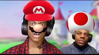 Mario finding out why peach is always getting"kidnapped" by bowser