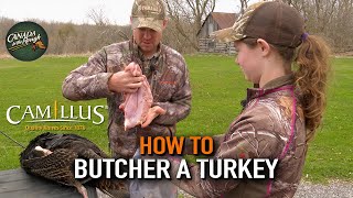 How to Butcher a Whole Turkey | Camillus Knives | Canada in the Rough (Catch, Clean, Cook)