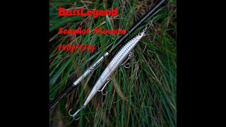 BassLegend Saltwater Lure Seashot Minnow Long Cast Pike Seabass Wobbler 175f 145f Dural Weight