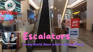 Schindler 9300-AE Escalators - Living World Alam Sutera , Tangerang [Living Park]