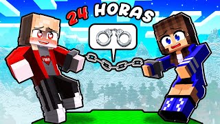 MIIKA está PRESA com o FÃ MALUCO por 24 HORAS no Minecraft ◂Miika▸