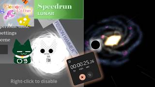 [Lunar Speedrun] Erase the whole universe - Element Cattos - 0:25.26