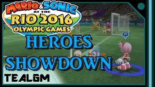 Mario & Sonic at the Rio 2016 Olympic Games (Wii U) - Heroes Showdown - Team Sonic!