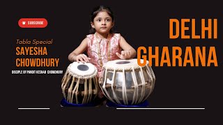 Sayesha Chowdhury |Dheere Dheere Rela | Powerful #tabla play | LIVE Performance Delhi