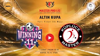 TUZLA WINNING - KÜPLÜCE MASTER | MPL | 24/25 Ömer Baykal Sezonu | Altın Kupa | Yarı Final 1. Maç