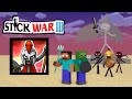 SPARTA ANGER STICK WAR 3  CHALLENGE - MINECRAFT