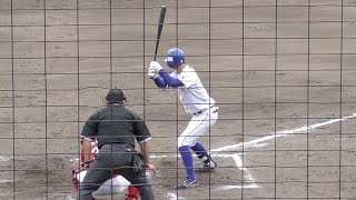 ジェイプロジェクト・田中鳳真のバッティング ７回裏【2021都市対抗野球 東海地区二次予選 9/21 対トヨタ自動車 岡崎市民球場】