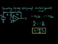 inverting and unity gain op amp with virtual ground