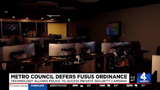 Metro Council defers FUSUS ordinance