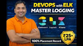 25+ LPA | DevOps Monitoring with ELK Stack | Kubernetes + Terraform + Ansible + ELK | Master Logging